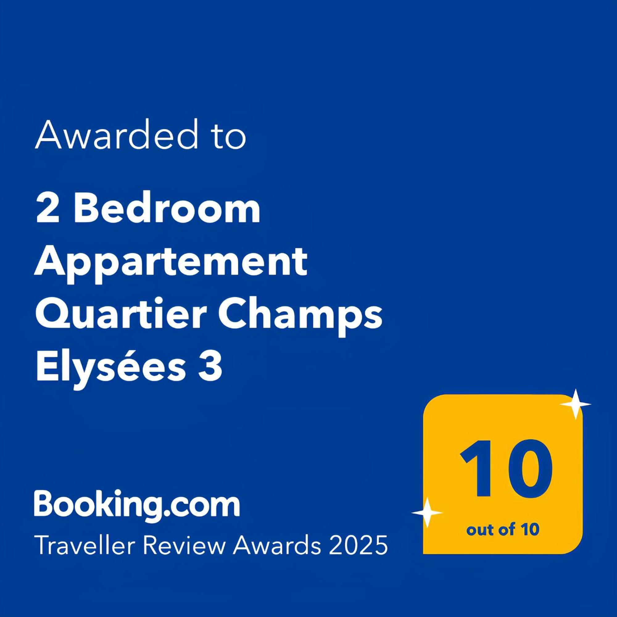 2 Bedroom Quartier Champs Elysees 3 Free Netflix Apartment
